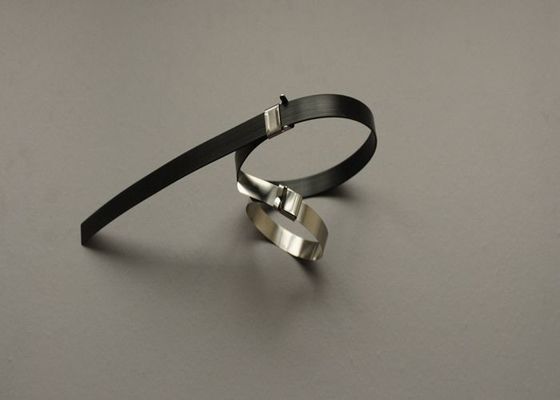 China L Type Stainless Steel Wire Ties 8 Inch Tie Wraps With Ear Buckles Locking supplier