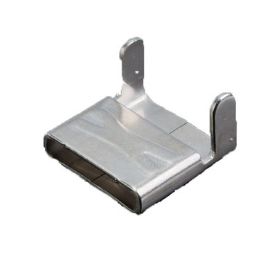China L Type SS316 Stainless Steel Banding Buckles For Fixing Objects Natural Color supplier
