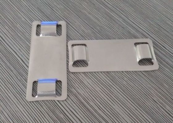 China 1.5mm Thickness Stainless Steel Cable Tags 25MM Width X 60MM Length supplier