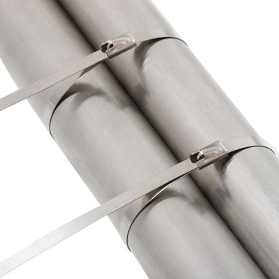 China 316 self-lock Stainless Steel Cable Ties- Ball-Lock Double Wrapped Uncoated Ties supplier