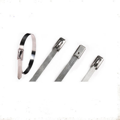 China Factory supplier newest strong packing adjustable stainless steel cable ties on sale supplier
