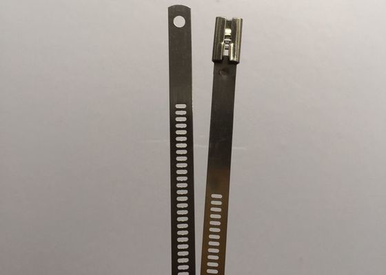 China Self Lock 12 X 490mm Stainless Steel Ladder Cable Ties UL SGS CE ISO9001 supplier