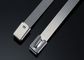 8 Inch Ball Self Locking Stainless Steel Cable Tie - SS304  / 316 supplier
