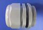 PG63 Gray IP68 Electrical Cable Gland , Nylon Cable Gland With ROHS Report supplier