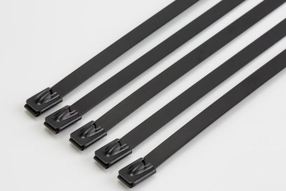 China UV Resistant SS Heat Stabilized Cable Ties , Industrial Strength Cable Ties supplier