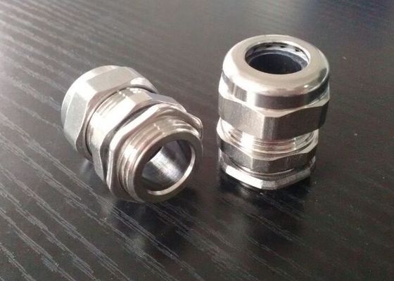 China Flameproof PG16 Cable Gland , Stainless Steel Wire Armoured Cable Glands  supplier