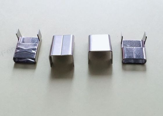 China SS316 1/2 Inch Stainless Steel Banding Buckles For Extreme Temperatures Enviroments supplier