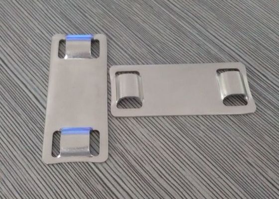 China 1.5mm Thickness Stainless Steel Cable Tags 25MM Width X 60MM Length supplier