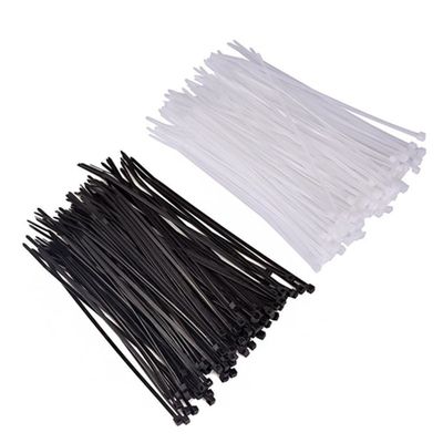 China Stainless Steel Barb Nylon Cable Ties / Outdoor Zip Ties 4.8mm Width supplier