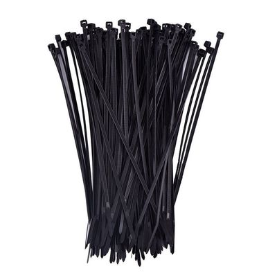 China 4 - 18 Inch Reusable Plastic Cable Ties , High Heat Nylon Zip Ties 4.8mm*300mm supplier
