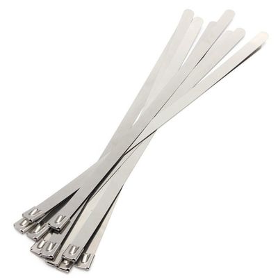 China New Bunding Wires Aluminium Cable Ties , Aluminum Zip Ties 100pcs / Bag supplier