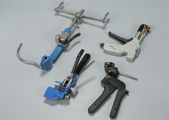 China Professional Stainless Steel Cable Tie Tool / Cable Tie Tightening Tool Multifunctional supplier