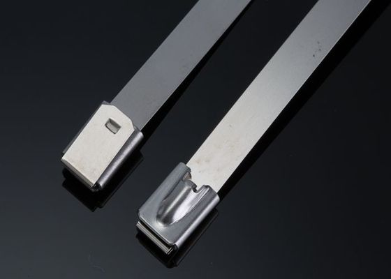 8 Inch Ball Self Locking Stainless Steel Cable Tie - SS304  / 316 supplier