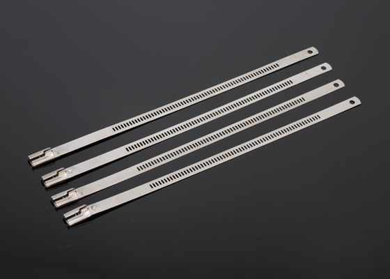 Naked SS304/SS316 Ladder Type Stainless Steel Cable Ties Self Locking 450MM supplier