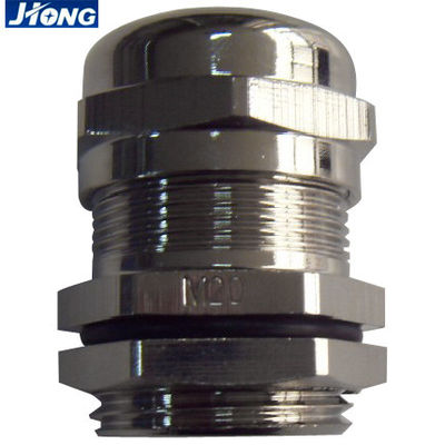 Antirust Nickel Plated Brass Cable Gland , IP68 Connector PG7 Cable Gland supplier