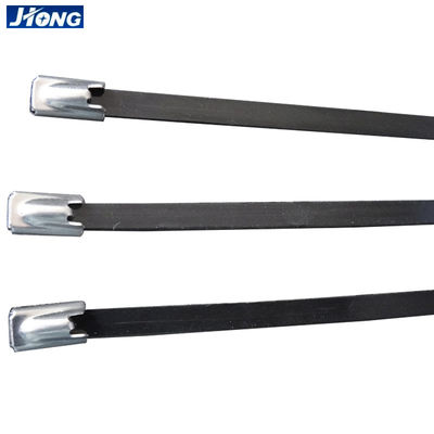 Customized Adjustable Stainless Steel Tie Wraps Use In Telecommunication supplier