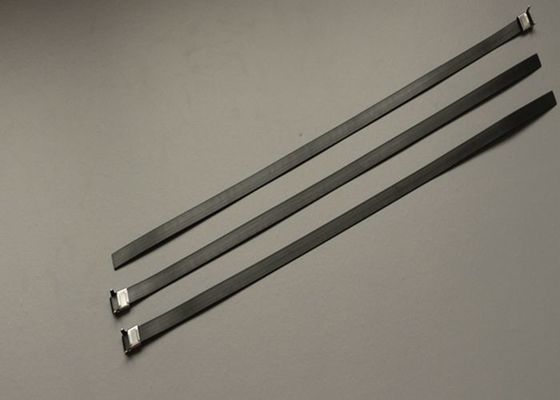 L Type Stainless Steel Wire Ties 8 Inch Tie Wraps With Ear Buckles Locking supplier