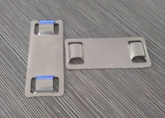 1.5mm Thickness Stainless Steel Cable Tags 25MM Width X 60MM Length supplier