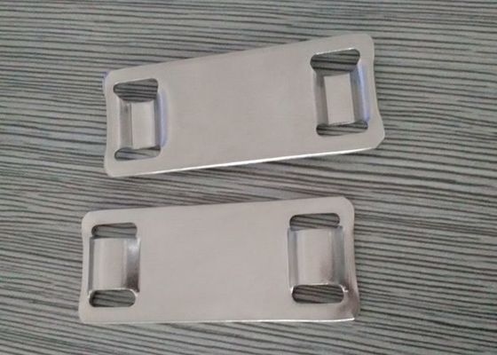 1.5mm Thickness Stainless Steel Cable Tags 25MM Width X 60MM Length supplier