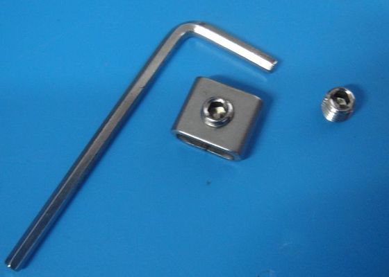 Custom Size Metal Banding Material , SS 304 Stainless Steel Screw Buckles supplier