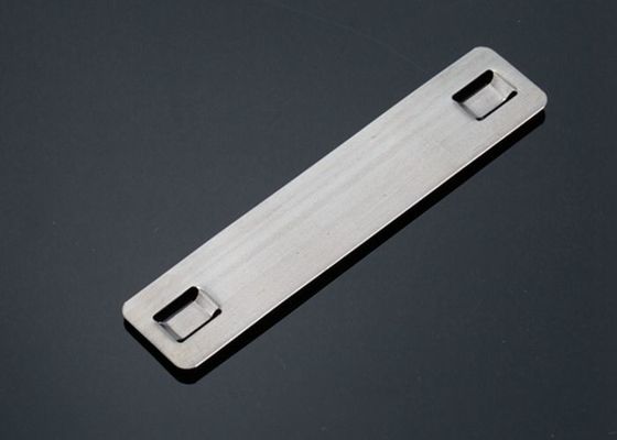 19.5mm Width SS316 Stainless Steel Cable Markers / Cable Name Tags 19.5 X 89 X 0.25mm supplier