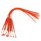4 - 18 Inch Reusable Plastic Cable Ties , High Heat Nylon Zip Ties 4.8mm*300mm supplier