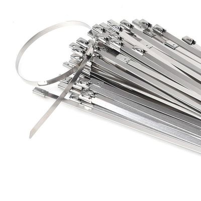 Ball Locking Stainless Steel Cable Ties 360mm x 4.6mm supplier