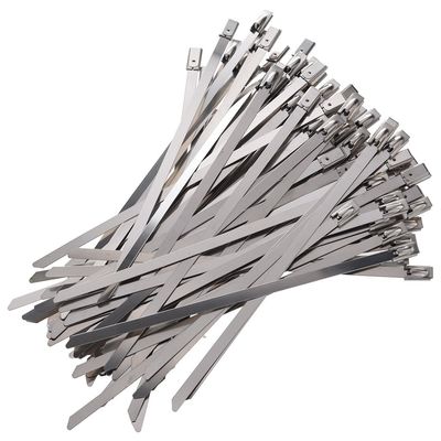 300 x 7.9mm Stainless Steel Roller Ball Cable Ties Pack of 50 supplier