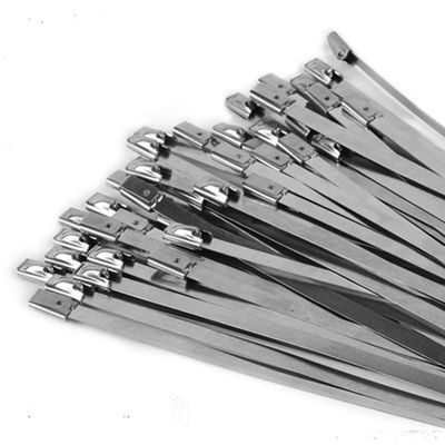 Factory supplier newest strong packing adjustable stainless steel cable ties on sale supplier