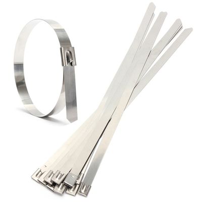 China Factory China Supplier 304 and 316 material stainless steel cable ties supplier