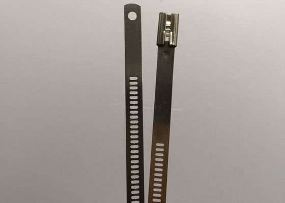 Self Lock 12 X 490mm Stainless Steel Ladder Cable Ties UL SGS CE ISO9001 supplier